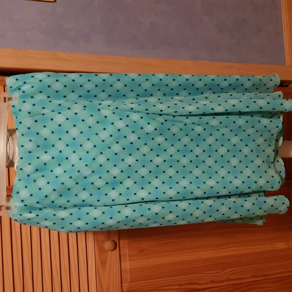 Mint green skirt